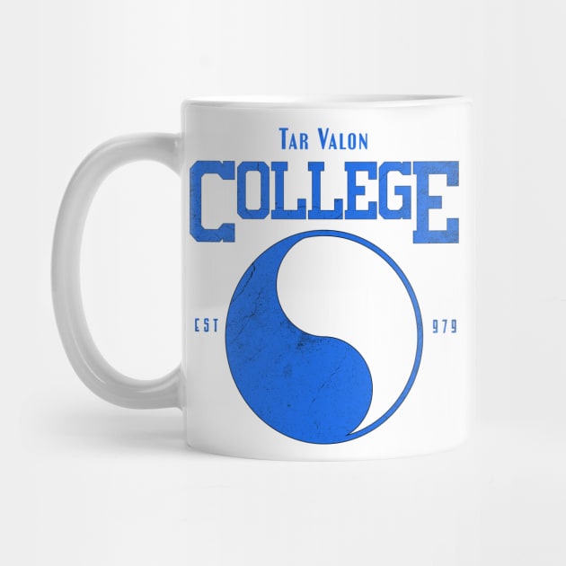 Tar Valon College Blue Ajah Symbol Wheel of Time Parody by TSHIRT PLACE